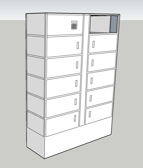 Rota do Futuro - Hardware Smart Locker — figura 4
